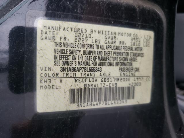 Photo 9 VIN: 3N1AB6AP7BL655343 - NISSAN SENTRA 2.0 