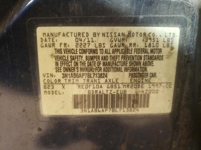 Photo 9 VIN: 3N1AB6AP7BL713824 - NISSAN SENTRA 2.0 