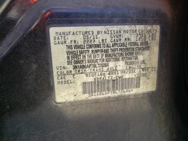 Photo 11 VIN: 3N1AB6AP7BL726864 - NISSAN SENTRA 2.0 