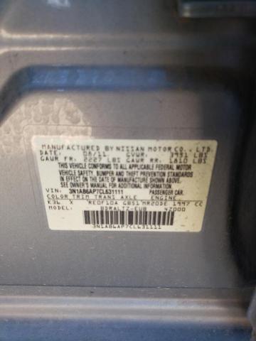 Photo 11 VIN: 3N1AB6AP7CL631111 - NISSAN SENTRA 