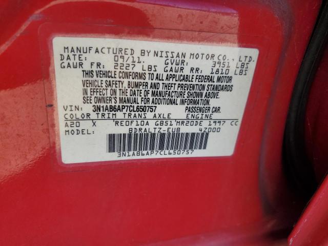 Photo 11 VIN: 3N1AB6AP7CL650757 - NISSAN SENTRA 2.0 