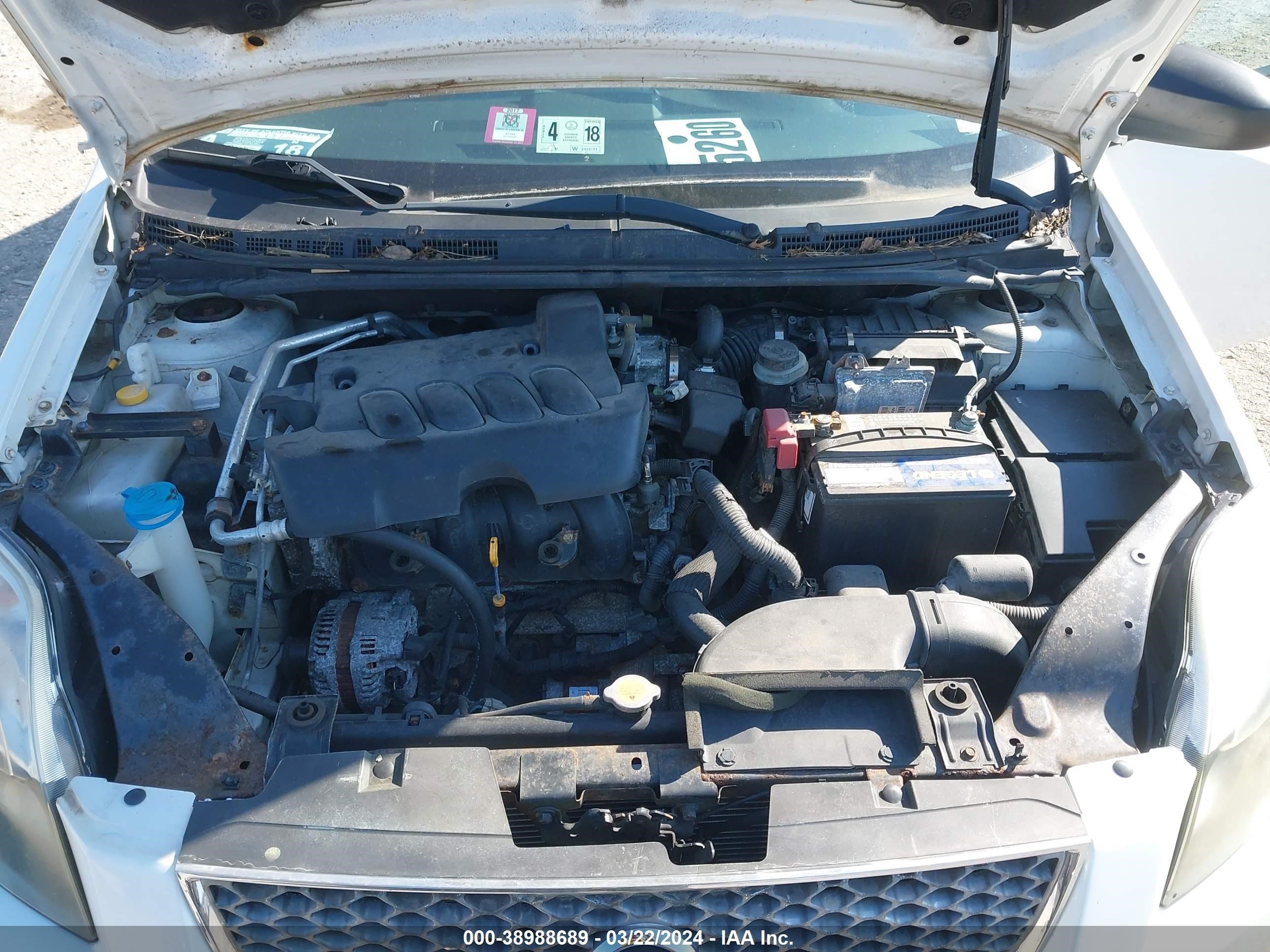 Photo 9 VIN: 3N1AB6AP7CL752270 - NISSAN SENTRA 