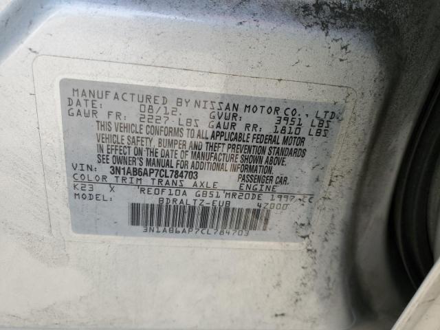 Photo 11 VIN: 3N1AB6AP7CL784703 - NISSAN SENTRA 2.0 