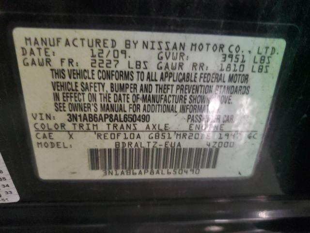 Photo 11 VIN: 3N1AB6AP8AL650490 - NISSAN SENTRA 