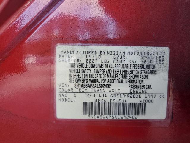 Photo 12 VIN: 3N1AB6AP8AL692402 - NISSAN SENTRA 2.0 