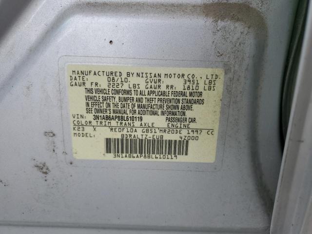 Photo 11 VIN: 3N1AB6AP8BL610119 - NISSAN SENTRA 