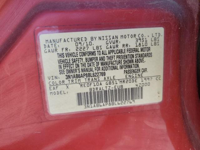 Photo 12 VIN: 3N1AB6AP8BL622769 - NISSAN SENTRA 