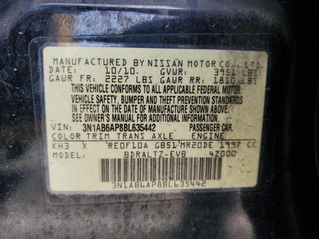 Photo 11 VIN: 3N1AB6AP8BL635442 - NISSAN SENTRA 