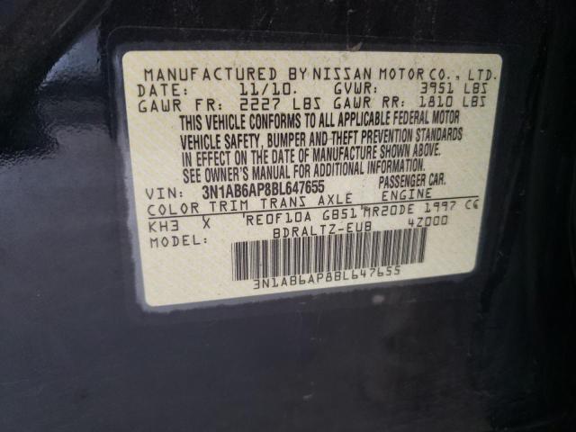 Photo 9 VIN: 3N1AB6AP8BL647655 - NISSAN SENTRA 2.0 