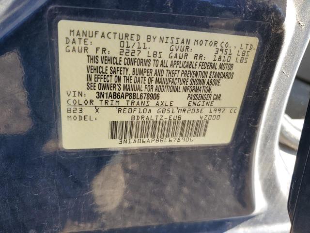 Photo 12 VIN: 3N1AB6AP8BL678906 - NISSAN SENTRA 2.0 