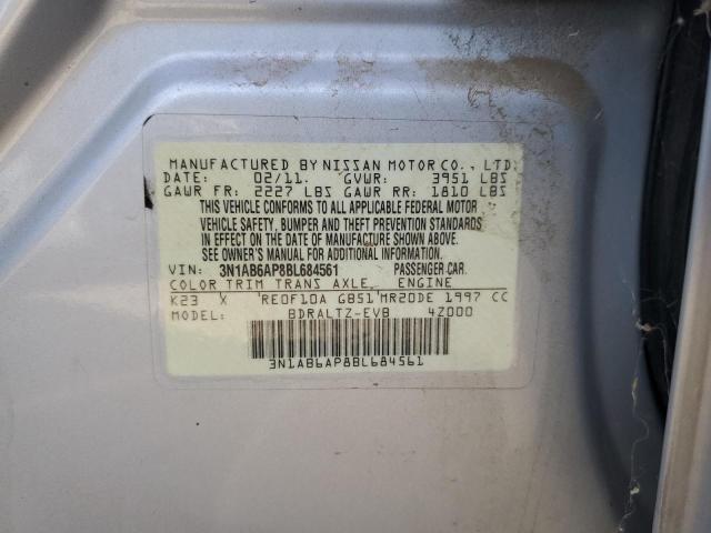 Photo 11 VIN: 3N1AB6AP8BL684561 - NISSAN SENTRA 2.0 