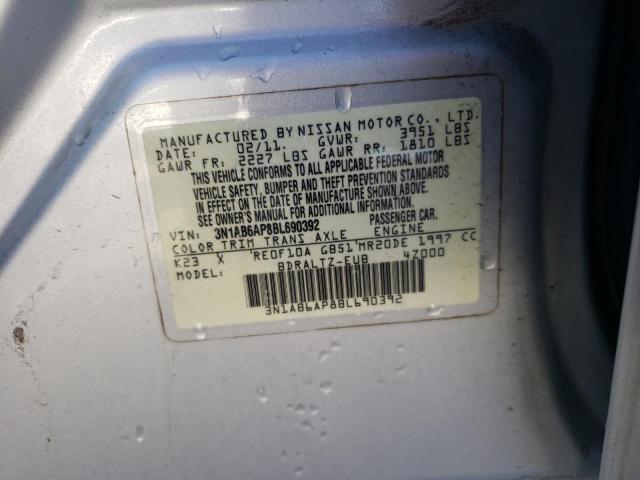 Photo 12 VIN: 3N1AB6AP8BL690392 - NISSAN SENTRA 2.0 