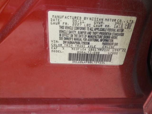 Photo 9 VIN: 3N1AB6AP8BL729336 - NISSAN SENTRA 2.0 