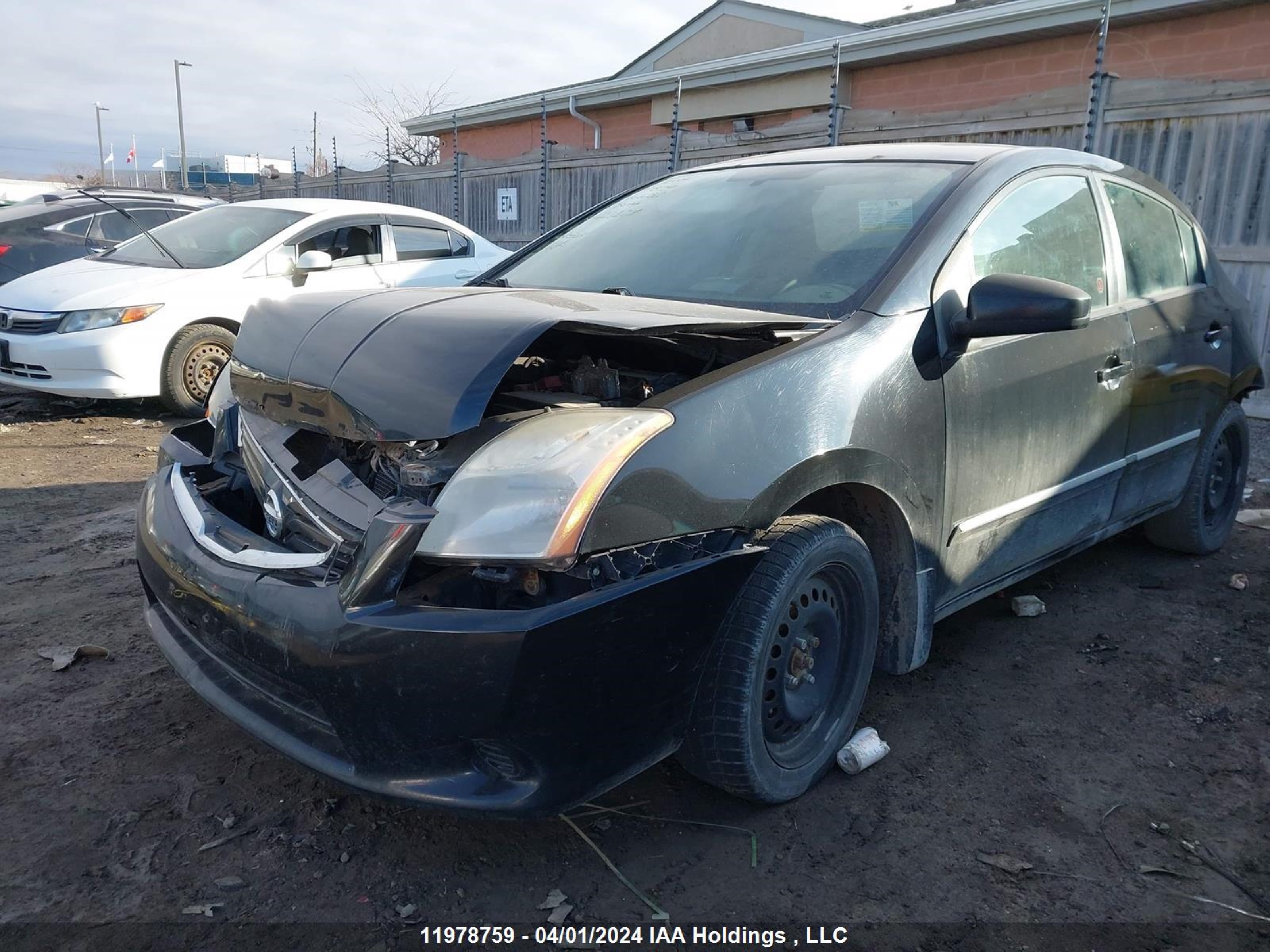 Photo 1 VIN: 3N1AB6AP8CL606282 - NISSAN SENTRA 