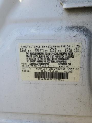 Photo 11 VIN: 3N1AB6AP8CL609201 - NISSAN SENTRA 2.0 