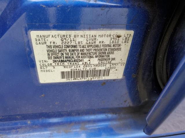 Photo 11 VIN: 3N1AB6AP8CL652341 - NISSAN SENTRA 