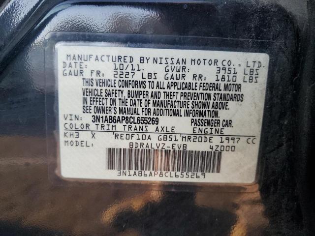 Photo 11 VIN: 3N1AB6AP8CL655269 - NISSAN SENTRA 2.0 