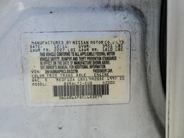 Photo 11 VIN: 3N1AB6AP8CL683279 - NISSAN SENTRA 