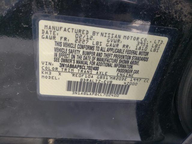 Photo 9 VIN: 3N1AB6AP8CL702400 - NISSAN SENTRA 2.0 