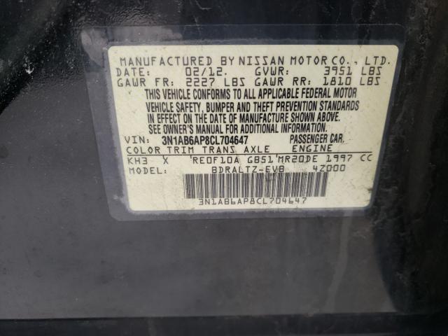 Photo 9 VIN: 3N1AB6AP8CL704647 - NISSAN SENTRA 2.0 