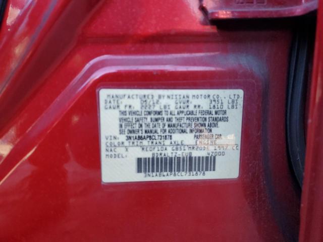 Photo 11 VIN: 3N1AB6AP8CL731878 - NISSAN SENTRA 2.0 