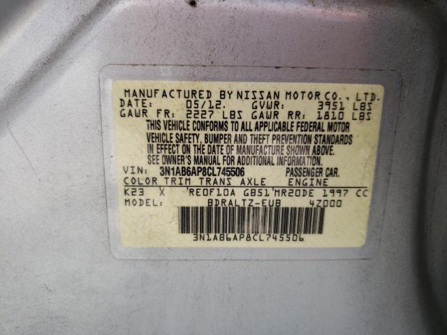 Photo 11 VIN: 3N1AB6AP8CL745506 - NISSAN SENTRA 