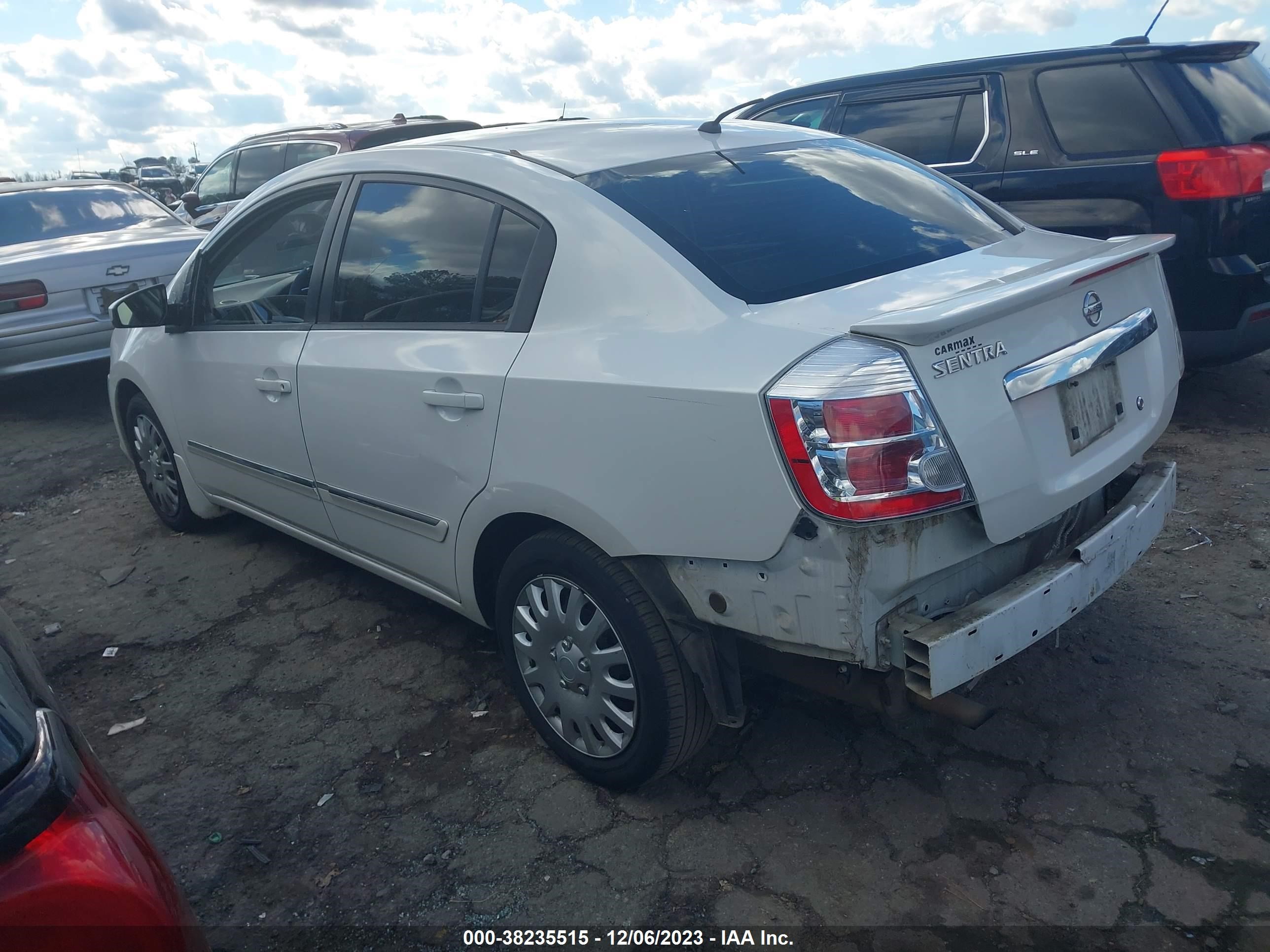 Photo 2 VIN: 3N1AB6AP8CL773516 - NISSAN SENTRA 