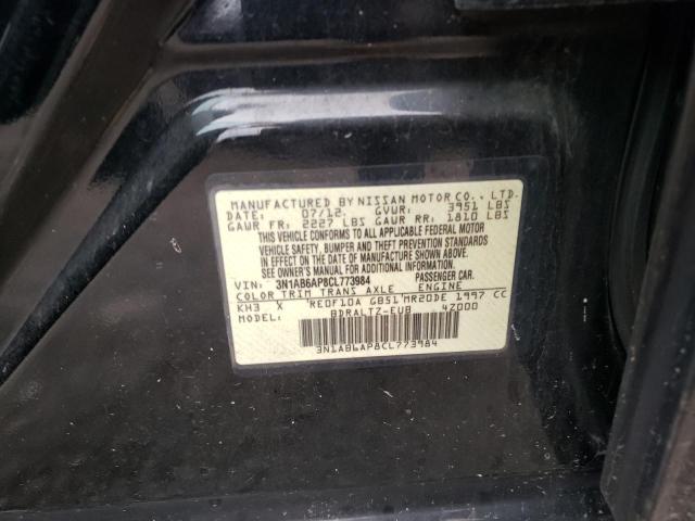 Photo 9 VIN: 3N1AB6AP8CL773984 - NISSAN SENTRA 2.0 