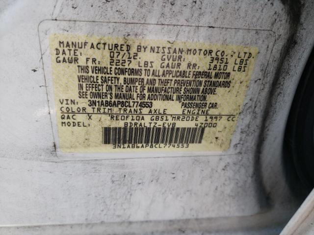 Photo 11 VIN: 3N1AB6AP8CL774553 - NISSAN SENTRA 2.0 