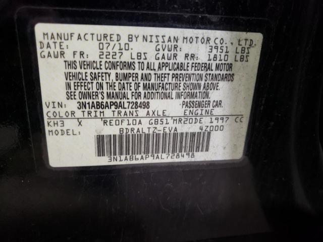 Photo 11 VIN: 3N1AB6AP9AL728498 - NISSAN SENTRA 