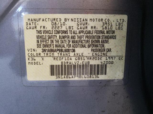 Photo 11 VIN: 3N1AB6AP9BL608136 - NISSAN SENTRA 2.0 