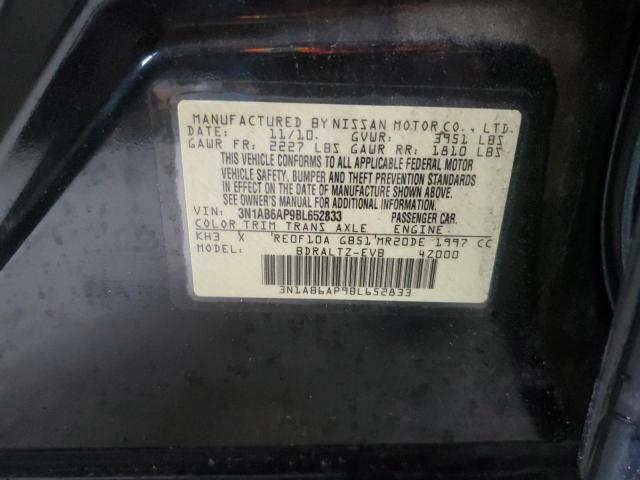 Photo 11 VIN: 3N1AB6AP9BL652833 - NISSAN SENTRA 