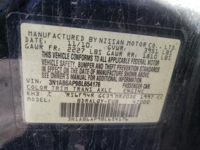 Photo 9 VIN: 3N1AB6AP9BL654176 - NISSAN SENTRA 2.0 