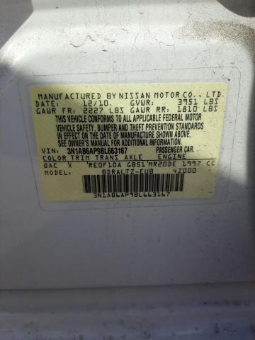 Photo 11 VIN: 3N1AB6AP9BL663167 - NISSAN SENTRA 