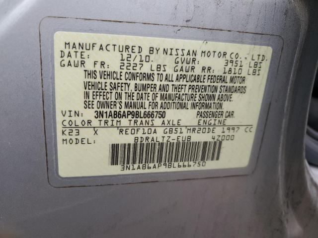 Photo 11 VIN: 3N1AB6AP9BL666750 - NISSAN SENTRA 2.0 