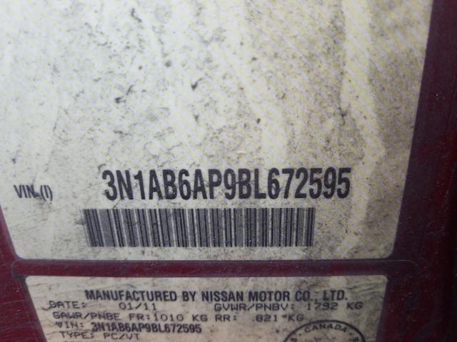 Photo 9 VIN: 3N1AB6AP9BL672595 - NISSAN SENTRA 2.0 