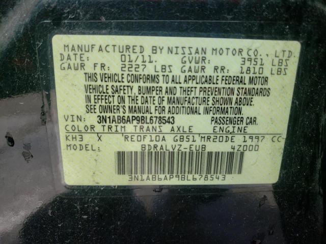 Photo 9 VIN: 3N1AB6AP9BL678543 - NISSAN SENTRA 2.0 