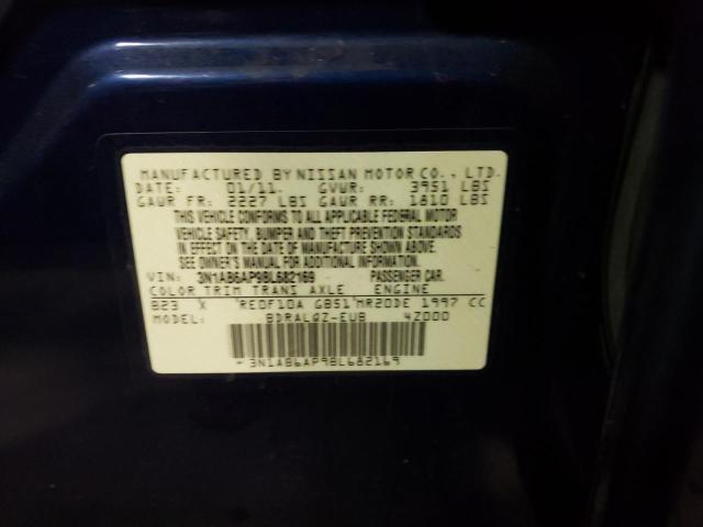 Photo 9 VIN: 3N1AB6AP9BL682169 - NISSAN SENTRA 2.0 