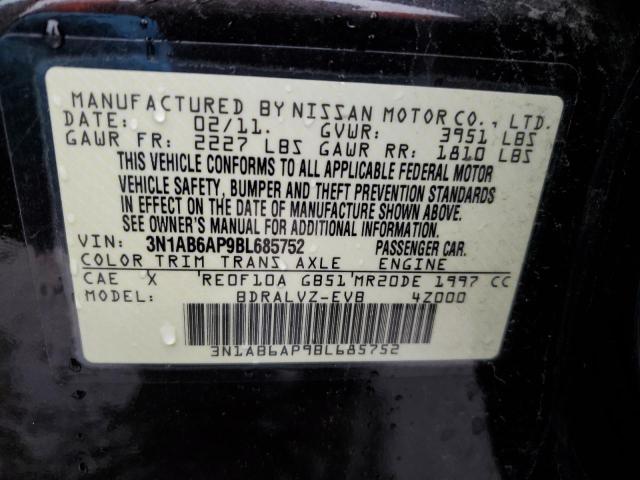 Photo 11 VIN: 3N1AB6AP9BL685752 - NISSAN SENTRA 