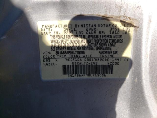 Photo 9 VIN: 3N1AB6AP9BL715056 - NISSAN SENTRA 2.0 