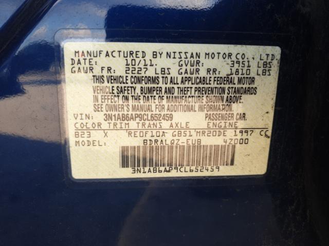 Photo 9 VIN: 3N1AB6AP9CL652459 - NISSAN SENTRA 2.0 