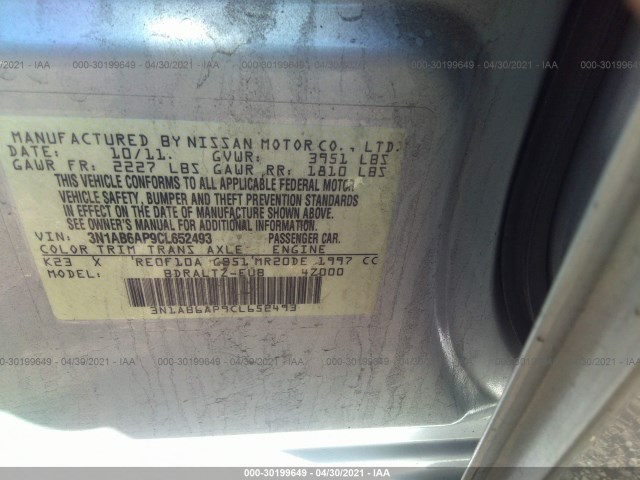 Photo 8 VIN: 3N1AB6AP9CL652493 - NISSAN SENTRA 