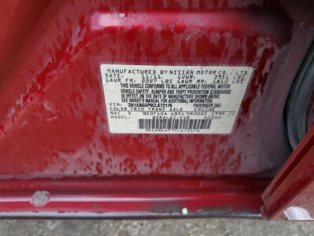 Photo 11 VIN: 3N1AB6AP9CL672176 - NISSAN SENTRA 