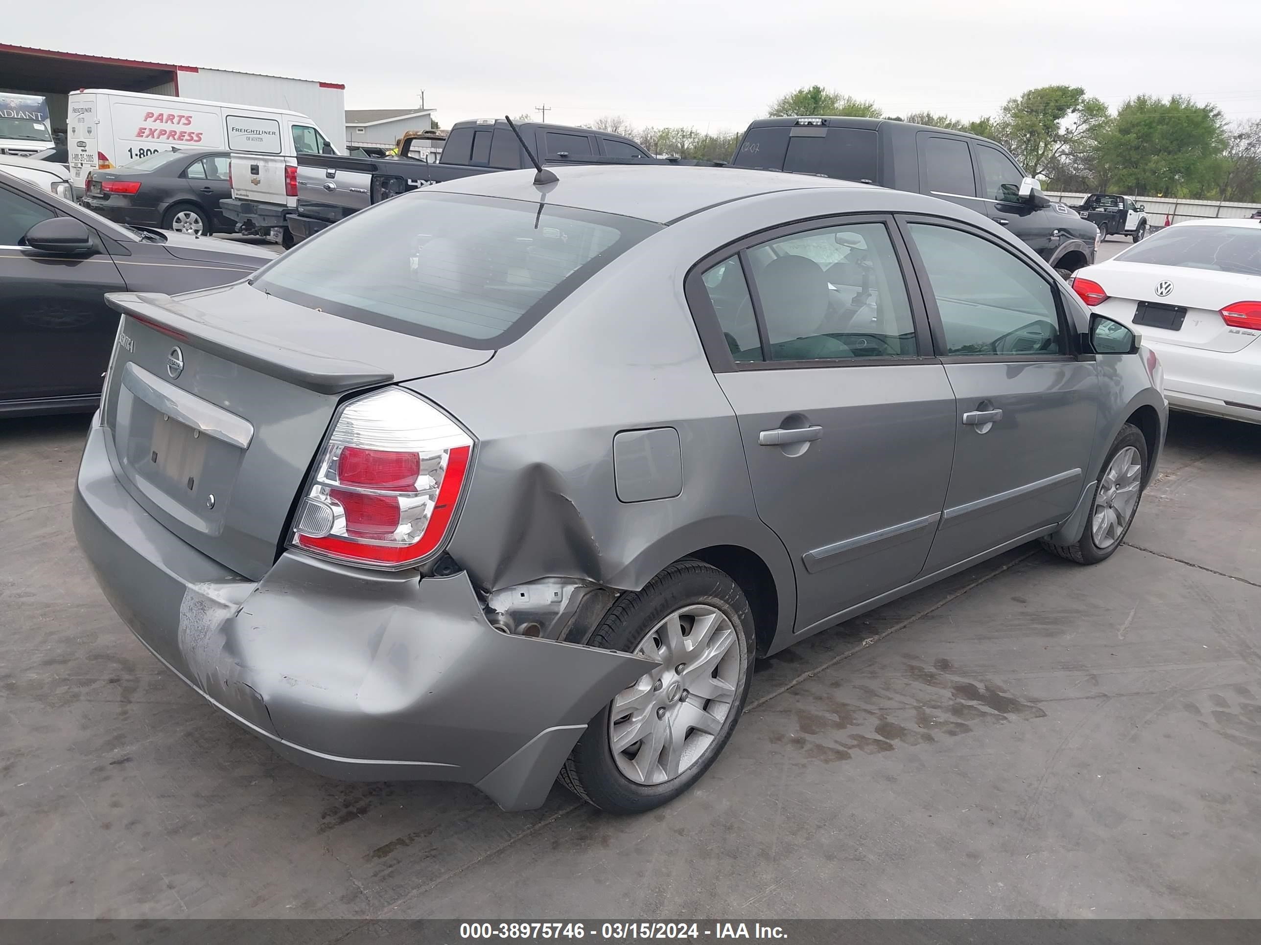 Photo 3 VIN: 3N1AB6AP9CL701997 - NISSAN SENTRA 