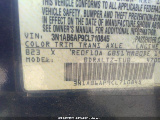 Photo 8 VIN: 3N1AB6AP9CL710845 - NISSAN SENTRA 