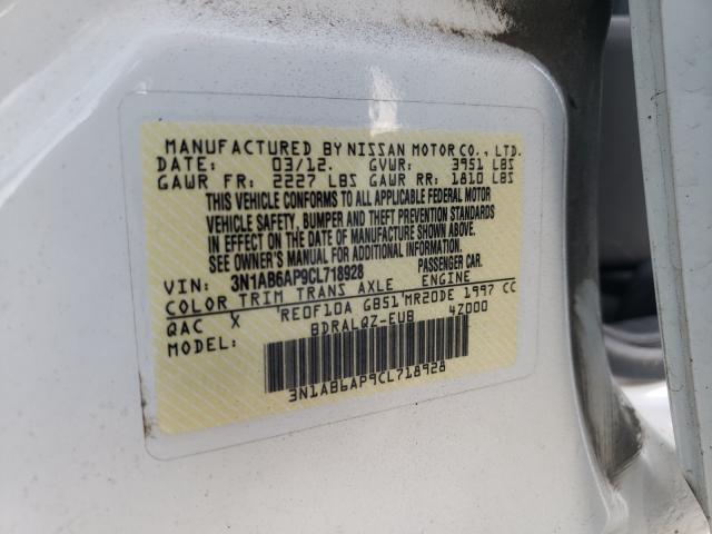 Photo 9 VIN: 3N1AB6AP9CL718928 - NISSAN SENTRA 2.0 