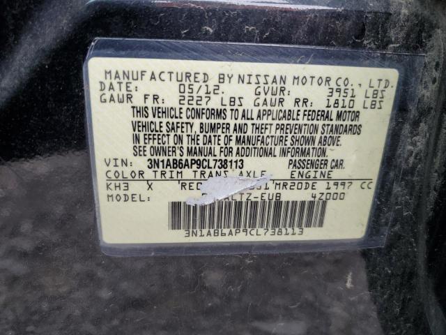 Photo 11 VIN: 3N1AB6AP9CL738113 - NISSAN SENTRA 2.0 