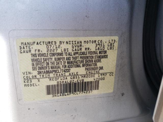 Photo 9 VIN: 3N1AB6AP9CL774237 - NISSAN SENTRA 2.0 