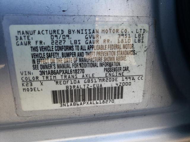 Photo 11 VIN: 3N1AB6APXAL618270 - NISSAN SENTRA 2.0 