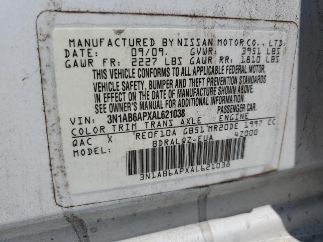 Photo 11 VIN: 3N1AB6APXAL621038 - NISSAN SENTRA 